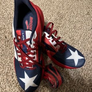 Brooks Launch 8 Texas Star Flag Women’s Running Sneakers - Women’s 10